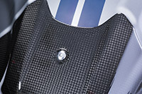 Triumph Speed Triple - matt graphite/blue stripes