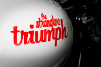 Triumph Bonneville - Stranglers 40th Anniversary